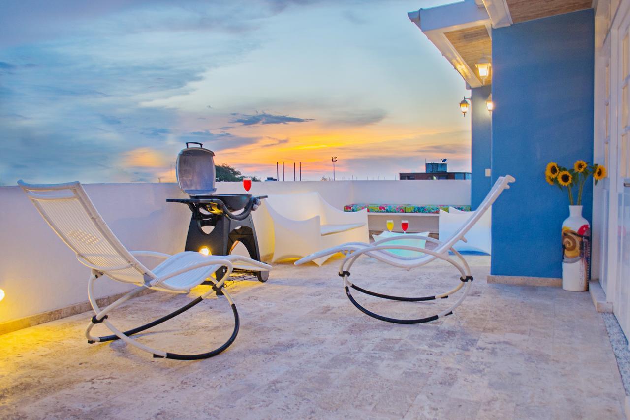 Placita Vieja Hotel Boutique Spa ซันตามาร์ตา ภายนอก รูปภาพ